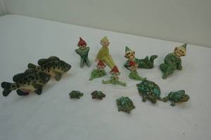 lot 65 image: vintage ceramic figurines