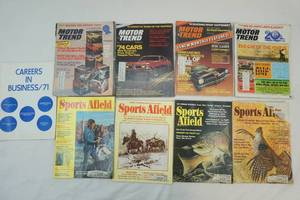 lot 72 image: vintage magazines