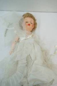 lot 91 image: bride doll