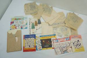 lot 247 image: embroidery patterns