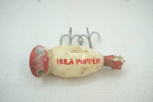 lot 330 image: Vintage Hula Popper Fishing Lure