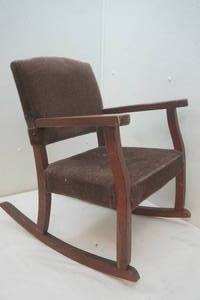 lot 426 image: vintage childs rocking chair