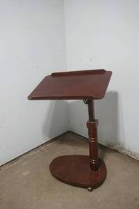 lot 454 image: lap tray on stand