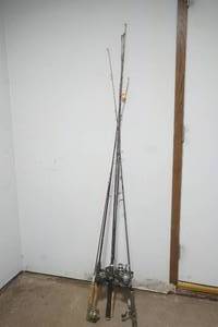 lot 476 image: fishing rods and reels