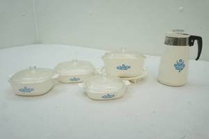 lot 160 image: play corning ware dishes