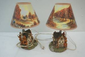 lot 170 image: table lamps