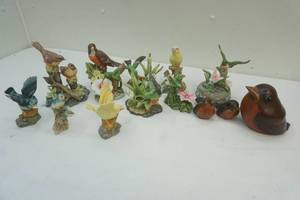 lot 177 image: ceramic,porclien birds