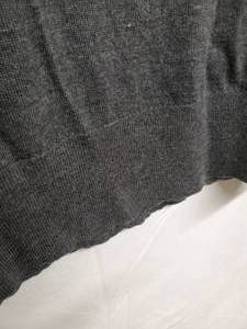 lot 96 image: Banana Republic 100% Merino Extra Fine Wool Grey Mens V-Neck Sweater XL