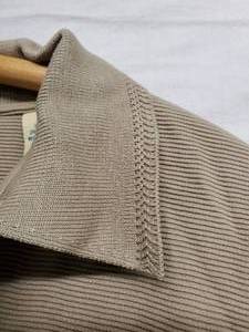 lot 98 image: Joseph & Feiss Mens Tan Silk Cotton Collared Shirt Large