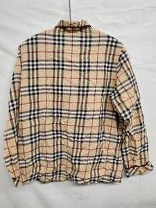 lot 112 image: Burberry London Womans Plaid Shirt Large