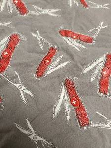 lot 117 image: Swiss Army Pocket Knife Pattern Bandana