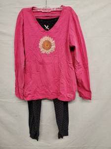 lot 119 image: Plaid Sleepwear Shirt and Bottoms Set Xhilaration Sleepwear XL and Croft & Barrow Intimates Faux Fur Pajama Bottoms Large Life Is Good Womens Sleepwear Oversized Shirt and Bottoms Set Large Sleepwear Sets