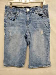 lot 142 image: Susina Womens Blue Denim Shorts Size 30 Womens Blue Denim Pants Size 10 Democracy Absolution Blue Denim Jeans Size 10