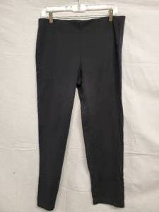 lot 147 image: Lot of 2 Pure Jill Womens Slim-Leg Black Pants Medium
