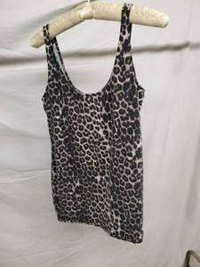 lot 2 image: Express Sexy Stretch Leopard Print Womens Top Large