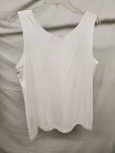 lot 7 image: NEW WITH TAGS Chicos Womens Tank Top MicroFeel Alabaster White Size 2
