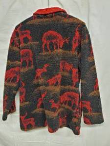 lot 34 image: Tasha Palizzi For TP SaddleBlanket Co Western Teddy Coat Medium