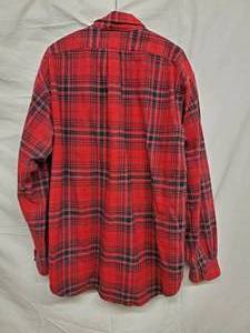 lot 38-A image: Ralph Lauren Blake Flannel Plaid Shirt XL - 100% Cotton