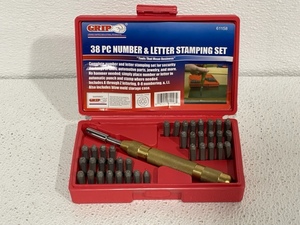 Letter and Number Stamping Set