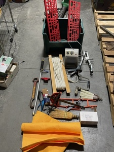 Tote of Hand Tools and More