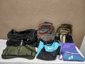 lot 23 image: (6) BACKPACKS