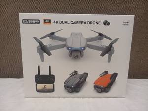 lot 61 image: E88PRO 4K DUAL CAMERA DRONE
