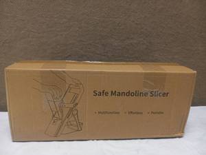 lot 64 image: NEW SAFE MANDOLINE SLICER