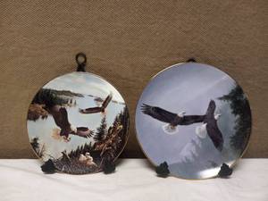 lot 91 image: COLLECTOR PLATES ABOVE THE MIST & DAWN OF A NEW GENERATION