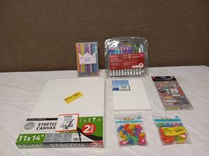 lot 95 image: CRAFT AND COLORING ITEMS