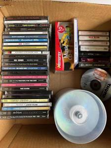 Vintage CD and Cassette Tape Lot