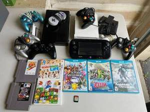 Nintendo Video Game Lot - Consoles, Controllers, Games