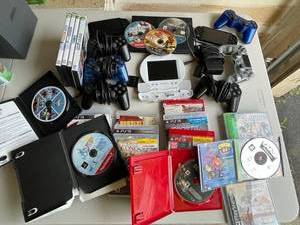 Sony PlayStation Lot - Games, Console, Controllers
