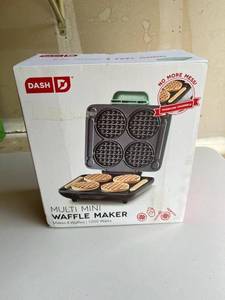 Dash Multi Mini Waffle Maker with Overflow Channels