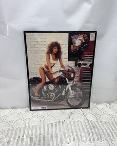 lot 58 image: Teri Weigal Harley Davidson Poster