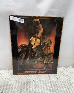 lot 63 image: Street Heat Poster Clock