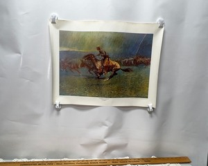 lot 162 image: Frederic Remington Print