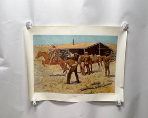 lot 163 image: Frederic Remington Print