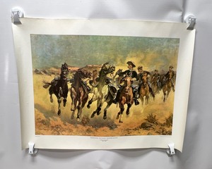 lot 164 image: Frederic Remington Print