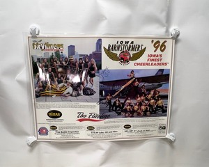 lot 179 image: Iowa Barnstormers Poster