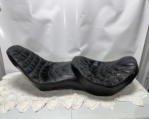 lot 12 image: Vintage Motorcycle Seat