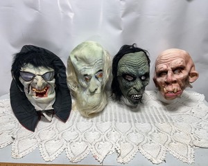 lot 213 image: Vintage Halloween Masks
