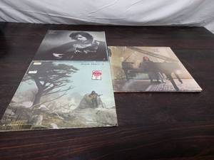 Three Vinyl Records Joan Baez, Van Morrison, Carole King