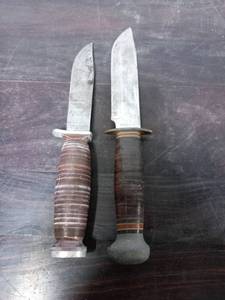 Two Hunting Knives