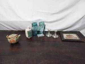 Blue Glass & Home Dcor