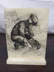 Marble Scrimshaw