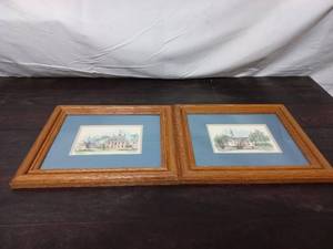 Two Williamsburg Virginia Prints