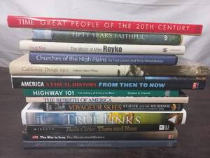 Coffee Table Books  Lot 1