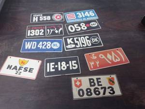 Motorcycle Plates