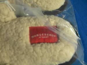 Brand New  Wondershop Mens Slippers Papa Bear New in Bag