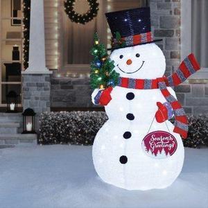 Members Mark Pre-Lit 72 Pop-Up Twinkling Snowman